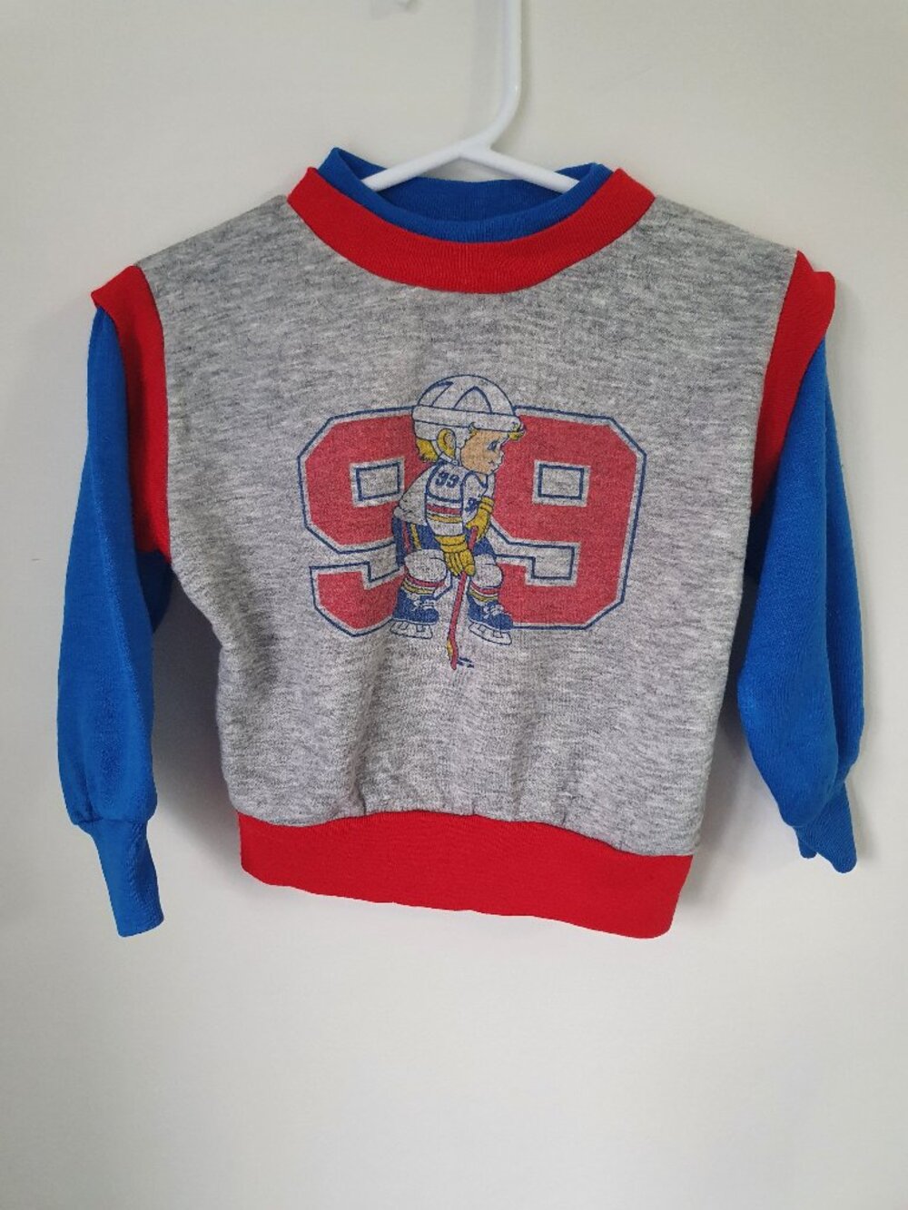 Vintage Harley Toddler Wayne Gretzky 99 Hockey Sweatshirt - Size 3X